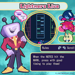 ambiguous_gender anthro biped clothed clothed_anthro clothed_human clothed_humanoid clothing dialogue electric_guitar electronics eyeless eyewear for_a_head fully_clothed fully_clothed_humanoid gameplay_mechanics glasses group guitar holding_microphone holding_object microphone mohawk musical_instrument plucked_string_instrument rhythm_game screen screen_face standing string_instrument television text wearing_glasses planetmakebelieve deltarune gamecube mario_party mario_party_(series) nintendo undertale_(series) kris_dreemurr ralsei susie_(deltarune) tenna_(deltarune) bovid caprine darkner goat human humanoid mammal object_head reptile scalie screen_head tv_head 1:1 2025 absurd_res artist_name colored crossover digital_drawing_(artwork) digital_media_(artwork) english_description english_text hi_res female_(lore) male_(lore)