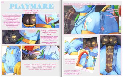 anal anal_penetration animal_genitalia animal_penis anus balls blue_body bodily_fluids butt buttplug buttplug_in_ass buttplug_insertion clothed clothing duo equine_genitalia equine_penis fellatio female female_penetrated feral genitals legwear male male/female male_penetrating object_in_ass oral penetration penile penis plug_(sex_toy) plug_insertion quadruped sex sex_toy sex_toy_in_ass sex_toy_insertion sweat tail teats text thick_thighs thigh_highs vulva wings yellow_clothing welost friendship_is_magic hasbro my_little_pony mythology rainbow_dash_(mlp) thunderlane_(mlp) equid equine mammal mythological_creature mythological_equine pegasus 2025 absurd_res hi_res