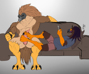 abs animal_genitalia anthro beak claws duo feathers feet foot_fetish foot_play footjob genital_slit genitals male male/male muscular muscular_male nude pecs penis pseudo_hair sex talonjob talons toes ghstaquila ghstaquila_(character) pirate_eagle accipitrid accipitriform avian bird eagle golden_eagle philippine_eagle true_eagle 6:5 absurd_res digital_media_(artwork) hi_res father_(lore) father_and_child_(lore) father_and_son_(lore) incest_(lore) parent_(lore) parent_and_child_(lore) parent_and_son_(lore) son_(lore)