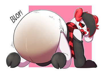 ageplay ahegao alternative_fashion anthro bodily_fluids bodily_noises butt clothed clothing diaper emo feces female full_diaper genital_fluids goth hooves horn infantilism looking_pleasured object_in_mouth onomatopoeia pacifier pacifier_in_mouth padding peeing pooping roleplay scarf soiled_diaper soiling soiling_diaper solo sound_effects stain text unclean_diaper urine urine_stain used_diaper using_diaper wearing_diaper wet_diaper wetting wetting_diaper white_diaper subakitsu ruby_(listeningwisps) bovid caprine demon goat mammal trans_(lore) trans_woman_(lore)