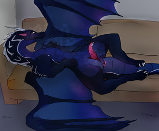 animal_genitalia anus butt feral furniture genital_slit genitals lying male on_back presenting scales sofa solo spread_legs spreading fishstick567 mythology dragon mythological_creature mythological_scalie scalie