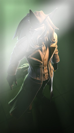 5_fingers accessory anthro boots bottomwear clothed clothed_anthro clothed_male clothing coat fingerless_gloves fingers footwear fur gloves hair handwear humanoid_hands lens_flare long_hair male necktie obstructed_face pants shoes solo standing tail topwear trenchcoat petruz petruz_(modeler) tiangou_(petruz) canid canine canis hybrid mammal wolfdog 2024 3d_(artwork) 9:16 digital_media_(artwork) hi_res source_filmmaker_(artwork)