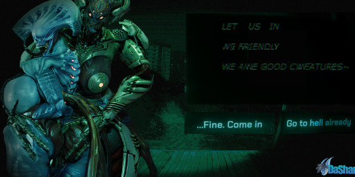 5_eyes barely_visible_genitalia barely_visible_vulva big_breasts big_butt breast_grab breasts butt butt_grab dialogue duo exoskeleton eyeless female female/female first_person_view genitals glowing glowing_eyes hand_on_another's_butt hand_on_another's_hip hand_on_breast hand_on_butt hand_on_hip huge_breasts long_tongue looking_at_viewer multi_eye night not_furry open_mouth outside talking_to_viewer teeth text tongue tongue_out vulva wide_hips conditional_dnp dasharky3d kingbigballsart_(modeler) doom_(series) id_software microsoft no_i'm_not_a_human khan_maykr demon demon_humanoid humanoid summoner_(doom) 2025 3d_(artwork) absurd_res blender_(artwork) crossover digital_media_(artwork) english_text hi_res watermark