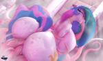 3d_(artwork) absurd_res all_three_filled anal anal_penetration anthro areola bdsm big_breasts big_butt bodily_fluids bound breasts butt cum cum_in_mouth cum_inside cutie_mark digital_media_(artwork) double_penetration equid erect_nipples eyelashes fellatio female friendship_is_magic genital_fluids hair hasbro hi_res hooves-art horn huge_breasts huge_butt hyper hyper_breasts looking_pleasured looking_up mammal multicolored_hair multicolored_tail my_little_pony nipples nude oral oral_penetration penetration penile pink_nipples princess_celestia_(mlp) rainbow_hair rainbow_tail restrained sex shower solo source_filmmaker tail tentacle_sex tentacles text triple_penetration vaginal vaginal_penetration wet