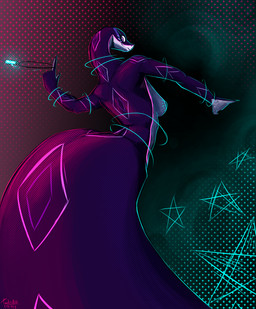 anthro apode breasts female glowstick legless looking_at_viewer looking_back pasties serpentine solo parkerdude999 tulip_(parkerdude999) draconcopode hog-nosed_snake naga reptile scalie snake hi_res