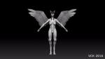 anthro breasts butt feathered_wings feathers featureless_crotch female nipples nude simple_background solo wings vck aeris_(fox_xd) avian hybrid mammal peryton 16:9 2016 3d_(artwork) 3d_animation animated digital_media_(artwork) short_playtime turntable_(animation) widescreen zbrush_(artwork)