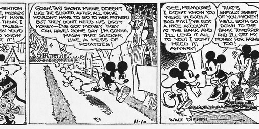 anthro beard bottomwear clothed clothing dialogue eyewear facial_hair female flower footwear glasses grass group hat headgear headwear horn inside male mature_male open_mouth outside overalls plant shoes skirt text floyd_gottfredson hardie_gramatky disney public_domain clarabelle_cow marcus_mouse mickey_mouse minnie_mouse bovid bovine cattle mammal mouse murid murine rodent 1930 20th_century absurd_res ancient_art black_and_white comic dated english_text hi_res long_image monochrome signature wide_image daughter_(lore) father_(lore) father_and_child_(lore) father_and_daughter_(lore) parent_(lore) parent_and_child_(lore) parent_and_daughter_(lore)