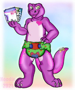 anthro clothed clothing diaper green_diaper hand_on_hip holding_object inflatable male pattern_diaper pool_toy simple_background solo tongue tongue_out wearing_diaper birthdefectboi zoran animate_inanimate dinosaur haplorhine living_inflatable mammal monkey prehistoric_species primate reptile scalie theropod tyrannosaurid tyrannosauroid tyrannosaurus tyrannosaurus_rex 5:6 absurd_res hi_res