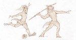 2022 3_toes 4_fingers action_pose anthro caraid digital_media_(artwork) dragon feet fingers hair hi_res horn male mythological_creature mythological_scalie mythology pose scalie solo spines tail toes wingless_dragon