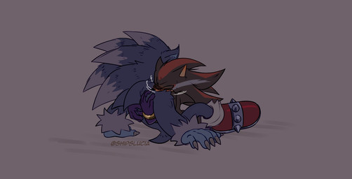 angry anthro bite blood blush blush_lines bodily_fluids duo fangs fur lying male male/male motion_lines shoulder_bite sweat sweatdrop teeth shipslucia sega sonic_the_hedgehog_(series) sonic_unleashed shadow_the_hedgehog sonic_the_hedgehog sonic_the_werehog eulipotyphlan hedgehog mammal vampire werecreature wereeulipotyphlan werehog hi_res