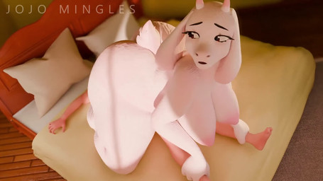 all_fours anthro anthro_focus anthro_penetrated anus areola arm_support balls balls_deep bed bed_frame bedding bedroom bedroom_sex big_butt big_penis blanket blurred_background bouncing_bed bouncing_butt breasts butt butt_jiggle creaking curvy_figure day death_by_snu_snu depth_of_field duo erection faceless_character faceless_male female female_anthro female_focus female_on_human female_on_top female_penetrated first_person_view forward_arm_support from_behind_position fur furniture furniture_noises genitals high-angle_view huge_butt human_on_anthro human_penetrating human_penetrating_anthro human_penetrating_female human_pov indoor_sex inside interspecies jiggle_physics jiggling larger_female leg_grab light looking_pleasured lying male male/female male_human male_on_anthro male_on_bottom male_penetrating male_penetrating_anthro male_penetrating_female male_pov moan multiple_angles nipples nude obscured_character on_back on_bed on_bedding on_bottom on_top penetration penile penile_penetration penis penis_in_vagina pillow pink_areola pink_nipples reverse_cowgirl_position scut_tail sex sex_on_bed short_tail size_difference small_tail smaller_male solo_focus sound_effects squeaking squeaking_bed sunlight tail teeth text thick_thighs tongue vaginal vaginal_penetration vulva white_body white_fur wide_hips window window_light jojomingles jojomingles_(modeler) undertale undertale_(series) toriel boss_monster_(undertale) bovid caprine goat human mammal 16:9 3d_(artwork) 3d_animation animated artist_name digital_media_(artwork) hi_res short_playtime sound voice_acted webm widescreen