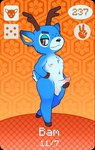 anthro blush body_blush genitals hand_on_penis looking_at_viewer male navel nipples nude penis penis_blush presenting presenting_penis smile smirk solo zavrix amiibo animal_crossing nintendo bam_(animal_crossing) deer mammal 2023 dated