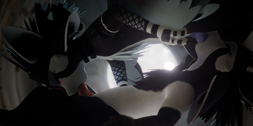 3_toes 4_ears 69_position airlock animal_genitalia anthro backlighting blush cinematic depth_of_field dewclaw duo erection eyes_closed feathered_crest feathered_wings feathers feet fellatio floating genitals hatch head_crest hindpaw inside light male male/male male_penetrated male_penetrating male_penetrating_male microgravity midair multi_ear nude oral oral_penetration orbit paws penetration penile penis purple_penis science_fiction scutes sex space space_station spacecraft spiri'vali sunlight tapering_penis technology toes upside_down upside_down_fellatio vehicle window wings zero_gravity mavenvali hiyu_(modeler) maven_(mavenvali) stralis_octan avali 3d_(artwork) absurd_res blender_(artwork) digital_media_(artwork) hi_res lighting