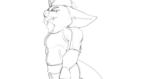 anthro attack big_ears big_nose chin_tuft clothed clothed_anthro clothed_male clothing duo ears_down eyebrows facial_hair facial_tuft fully_clothed fully_clothed_anthro fully_clothed_male glare goatee half-closed_eyes head_tuft hoodie human_on_anthro interspecies larger_human larger_male male melee_weapon mohawk mouth_scar narrowed_eyes nose_scar pivoted_ears pseudo_hair short_anthro short_male simple_background size_difference smaller_anthro smaller_male sword topwear tuft walking weapon white_background bristol one-punch_man one_(manga) wildstar bitter_(bristol) fan_character chua human mammal 2018 animated animated_gif digital_media_(artwork) short_playtime