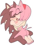 anthro areola barefoot blush breasts brown_body butt canon_x_oc duo eyes_closed feet female french_kissing genitals hair kissing male male/female nipples nude penis pink_body pink_hair simple_background soles thick_thighs thin_calves white_background senshion sega sonic_the_hedgehog_(series) amy_rose fan_character eulipotyphlan hedgehog mammal 2023 absurd_res hi_res