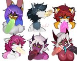 big_breasts breasts dixie_(harucat) female femboy fur genitals group horn kurtis_(harucat) male male/female male/male pax_(harucat) penis pink_body pink_fur red_body red_skin solo_focus white_body white_fur yax_(yaxian) yellow_body yellow_fur harucat harucat_(harucat) luna_(harucat) canid canine demon felid feline lagomorph mammal 5:4 hi_res