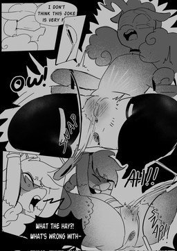 armwear blindfold clothing female feral genital_torture genitals group horn legwear punishment pussy_torture riding_crop text tied_to_chair vulva whip whipping wings not_today_satan friendship_is_magic hasbro my_little_pony mythology pinkie_pie_(mlp) rainbow_dash_(mlp) twilight_sparkle_(mlp) equid equine horse mammal mythological_creature mythological_equine pegas pony winged_unicorn comic english_text hi_res