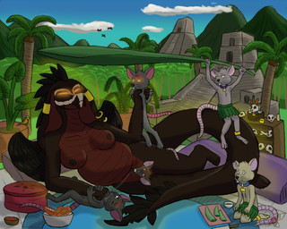 aloe_vera anthro bodily_fluids bone breasts cunnilingus female finger_in_mouth forced forced_cunnilingus forest genital_fluids group hypnosis imminent_oral_vore imminent_vore jungle male male/female mind_control mountain nipples oral outside pillow plant plant_pot potted_plant predator/prey pyramid questionable_consent rug servant sex skull slave tree vaginal vaginal_fluids metal_fox117 deity mammal mouse murid murine reptile rodent scalie snake hi_res