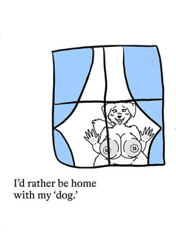 against_surface anthro areola big_breasts breast_squish breasts breasts_on_glass female fur hands_on_glass nipples on_glass solo squish text thick_thighs white_body wide_hips window window_curtains deadmallows canid canine mammal english_text hi_res