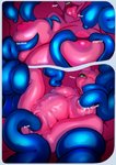 absurd_res ahegao ambiguous_gender ambiguous_pred anthro belly big_belly breasts coiling comic egg egg_in_pussy egg_insertion english_text female female_prey hi_res kobold looking_pleasured lutivian midnight_reverie nipple_fetish nipple_penetration nipple_play nipples oral oral_penetration oviposition penetration scalie speechless tentacles text tongue tongue_out vaginal vaginal_penetration vore winged_kobold