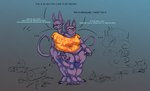 absurd_res anthro balls barazoku beerus bottomless bound bound_together champa claws clothed clothing dialogue domestic_cat dragon_ball dragon_ball_super duo embarrassed english_text felid feline felis fist flaccid foreskin genitals get_along_shirt hairless hairless_cat hand_holding hi_res humanoid_genitalia humanoid_penis kentuckiyucki male male/male mammal offscreen_character overweight overweight_male penis purple_body sharing_clothing shirt shirt_only slightly_chubby slightly_chubby_male small_penis sphynx_(cat) stuck_together text thick_thighs topwear topwear_only vados whis