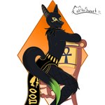 anthro chair clothing fur furniture male simple_background solo symbol catitosweet canid canine canis jackal mammal 1:1 absurd_res hi_res