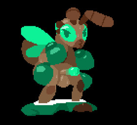 4_arms anthro arthropod_abdomen balls big_penis bodily_fluids bottomwear bottomwear_down boxing boxing_gloves clothed clothing erection genitals handwear male multi_arm multi_limb pants pants_down partially_clothed penis solo sport spread_wings sweat twunk wings giik anthony_(zuzu) ant arthropod hymenopteran insect low_res