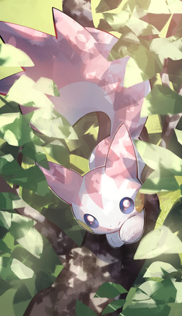 ambiguous_gender big_tail blue_eyes cheek_markings facial_markings feral fur head_markings leaf markings multicolored_body multicolored_fur paws pink_body pink_ears pink_fur pink_tail plant smile solo tail tree two_tone_body two_tone_fur white_body white_fur white_tail yellow_markings nullma nintendo pokemon generation_4_pokemon mammal pachirisu pokemon_(species) rodent shiny_pokemon absurd_res digital_media_(artwork) hi_res signature
