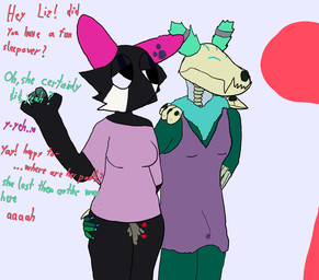 anthro duo female female/female herm herm/female intersex intersex/female donvasiliev lizzie_(lewkandun) humanoid hi_res