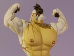 abs anthro big_muscles eyewear flexing flexing_bicep flexing_both_biceps glasses hair looking_at_viewer male muscular muscular_anthro muscular_male nipple_piercing nipples nude pecs piercing simple_background smile solo tongue tongue_out anxiboi enti_(entitropy) alien deity monster 3d_(artwork) 4:3 digital_media_(artwork) hi_res