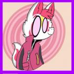 anthro clothed clothing hair male markings multicolored_clothing pink_sclera red_hair smile solo white_body kitsune_drifty epic_games fortnite drift_(fortnite) canid canine fox mammal 1:1 2019 bust_portrait digital_media_(artwork) portrait shaded