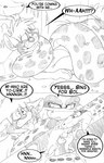 anthro asphyxiation choking coiling dialogue duo feral forest fur gagging hair jungle jungle_background licking licking_nose limbless male male/male open_mouth plant scales simple_background speech_bubble text tongue tree tacokurt sol_(tacokurt) anaconda boa_(snake) boinae mammal reptile scalie snake 2012 comic digital_media_(artwork) english_text monochrome