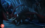ambiguous_penetration blurred_foreground bodily_fluids claws cum cum_in_ass cum_inside danie_(moonski) deathgripper dragon dreamworks duo european_mythology feet female female_penetrated feral feral_on_feral genital_fluids group hi_res how_to_train_your_dragon male male/female male_penetrating male_penetrating_female moonski mythological_creature mythological_scalie mythology night_fury patreon patreon_logo pawpads paws penetration roaring saliva scalie sex tail teeth western_dragon