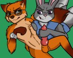 anthro balls clock clothed clothing dipstick_limbs duo eyewear female genitals handjob knot male male/female nude partially_clothed penile penis purple_eyes sex sunglasses watch wristwatch wristwatch_only lerasmel disney zootopia judy_hopps nick_wilde canid canine fox lagomorph leporid mammal rabbit red_fox true_fox 5:4 hi_res