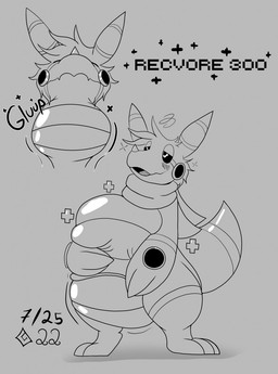 abdominal_bulge ambiguous_gender ambiguous_prey anthro anthro_pred belly belly_squish big_belly blush duo endosoma eye_roll eyes_closed fur hair hand_on_belly hand_on_own_belly healing_vore huge_belly looking_pleasured male male_pred neck_bulge open_mouth oral_vore safe_vore scarf squish standing swallowing tail text unseen_prey vore dezzykitsune rui_(dezzykitsune) mammal marsupial 2022 dated hi_res monochrome