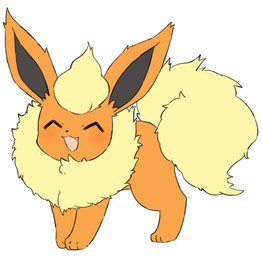 ^_^ ambiguous_gender blush blush_lines brown_inner_ear daww eyes_closed fangs feet feral fluffy fluffy_tail fur hair happy hindpaw multicolored_ears one_fang open_mouth orange_body orange_fur paws pink_insides simple_background smile solo tail tan_body tan_fur tan_hair tan_tail tan_tuft teeth tuft white_background yellow_body yellow_fur yellow_tail yakiniku628 nintendo pokemon eeveelution flareon generation_1_pokemon pokemon_(species) 2023 colored digital_drawing_(artwork) digital_media_(artwork) flat_colors full-length_portrait portrait
