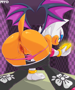 2014 all_fours anthro anus bat big_butt blue_eyes butt female gem hair looking_at_viewer looking_back marthedog panties panties_down presenting presenting_hindquarters presenting_pussy pussy rouge_the_bat sega smile solo sonic_(series) underwear white_hair wings
Rating: Explicit
Score: 7
User: Robinebra
Date: January 16, 2014