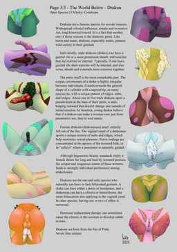 2_clitorises 2_penises andromorph animal_clitoris animal_genitalia animal_penis anthro anus backsack balls belly big_butt big_clitoris big_penis black_penis blonde_hair blue_body brown_body brown_horn butt clitoris countershade_legs countershade_torso countershading crouching erection female fully_sheathed genital_slit genitals glans green_body green_hair green_scales grey_markings group gynomorph hair hairy hemiclitores hemipenes horn inner_labia innie_vulva intersex iridescent_scales knot knotted_penis long_inner_labia lying male mane markings medial_ring multi_clitoris multi_genitalia multi_penis on_back orange_markings penis perineum pink_anus pink_body pink_markings pink_penis pink_spots pink_vulva plump_labia pubes purple_body purple_hair purple_markings purple_vulva red_markings red_penis ridged_penis scales scuted_tail scutes sheath small_penis spots spread_legs spreading striped_body stripes t_dick tail tan_body tapering_penis teal_body text vulva white_body white_hair yellow_body yellow_vulva corahlope mythology the_world_below dragon drakon_(the_world_below) mythological_creature mythological_scalie scalie absurd_res english_text hi_res