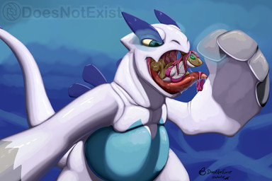 big_breasts bikini blue_body blue_eyes blue_skin bodily_fluids bottomless bottomless_female breasts brown_body brown_skin clothed clothing countershading drooling duo female female_prey green_eyes heart_eyes heart_symbol larger_pred male male_pred mind_control on_tongue partially_inside red_bikini red_bikini_bottom red_bikini_top red_clothing red_swimwear reverse_countershading saliva saliva_on_tongue saliva_string size_difference swimwear tongue tongue_out two-piece_swimsuit vore white_body white_skin doesnotexist nintendo pokemon subscribestar niamh_farquhar styrm_(doesnotexist) fish generation_2_pokemon legendary_pokemon lugia marine pokemon_(species) shark 2025 dated digital_media_(artwork) hi_res signature watermark