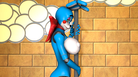5_fingers alternate_form anthro big_breasts blue_body blue_skin breasts crossgender dancing erect_nipples female fingers green_eyes lips long_ears long_torso looking_at_viewer machine mtf_crossgender neck_bow nipples nude pole pole_dancing small_head small_waist solo thick_lips white_body white_breasts white_nipples white_skin mr-regicide disembowell_(modeler) five_nights_at_freddy's five_nights_at_freddy's_2 scottgames toy_bonnie_(fnaf) animatronic lagomorph leporid mammal rabbit robot 16:9 3d_(artwork) digital_media_(artwork) hi_res source_filmmaker_(artwork) widescreen