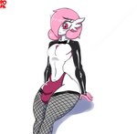 big_butt big_penis blush bulge butt clothed clothing curvy_figure detailed_bulge femboy genital_outline genitals hair huge_penis humanoid_genitalia humanoid_penis male not_furry penis penis_base penis_outline pink_eyes pink_hair simple_background solo thick_thighs underwear white_body wide_hips popansfw nintendo pokemon gardevoir generation_3_pokemon pokemon_(species) digital_media_(artwork) hi_res