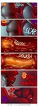 age_difference anal anthro bite biting_lip bodily_fluids dialogue duo eyewear female glasses infidelity internal male male/female sweat text james_howard patreon agatha_(james_howard) alphonse_(james_howard) cougar domestic_cat felid feline felis mammal absurd_res comic english_text hi_res url