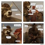 1:1 3d_(artwork) absurd_res base_two_layout blender_(artwork) bovid bovine buru_(buruthebull) buruthebull cattle comic dialogue digital_media_(artwork) dragon_(maxwellshiba) english_text felid flaccid flynn_(maxwellshiba) four_frame_grid four_frame_image genitals grid_layout group hi_res lunjy_(maxwellshiba) male male/male mammal maxwellshiba pantherine penis regular_grid_layout scalie ship text trio two_row_layout vehicle watercraft