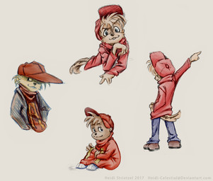 4_fingers anthro baseball_cap blue_eyes bottomwear buckteeth clothing denim denim_bottomwear denim_clothing fingers footwear fur gesture hand_gesture hat headgear headwear hoodie jacket jeans male pants pointing pose red_clothing red_hat red_headwear red_hoodie red_topwear shoes smile solo tail tan_body tan_fur teeth topwear young young_anthro young_male heidi-celestial alvin_and_the_chipmunks alvin_and_the_chipmunks_(1983) alvin_seville chipmunk ground_squirrel mammal rodent sciurid 2017 hi_res