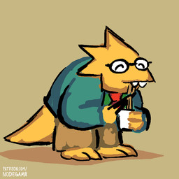 abs anthro biceps big_muscles breasts clothing color_change expansion eyewear featureless_breasts featureless_crotch female gamma_rays glasses growth huge_muscles hulked_out hyper hyper_muscles muscle_growth muscular muscular_anthro muscular_female nude pecs solo struggling torn_clothing transformation transformation_sequence vein veiny_muscles wardrobe_malfunction wearing_glasses what_has_science_done nodegama cup_noodles undertale_(series) alphys reptile scalie 1:1 2d_animation animated frame_by_frame