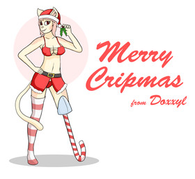 ableist_slur amputee anthro belly big_breasts breasts candy candy_cane christmas_clothing christmas_headwear clothed clothing dessert disability female food hair hat headgear headwear holidays holly_(plant) humor legwear lingerie machine pink_hair plant prosthetic prosthetic_leg prosthetic_limb pun red_eyes santa_hat simple_background skimpy solo suggestive text thigh_highs tongue tongue_out doxxyl christmas capri_(doxxyl) domestic_cat felid feline felis mammal 2017 hi_res