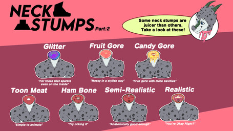 anthro bone breasts candy candy_gore dessert duo female female_anthro food fruit fruit_gore glitter gore gore_focus grey_body headless male male_anthro meat modular modular_anatomy neck_stump plant realistic red_background simple_background text toony unusual_anatomy woodencrater mythology dragon felid feline mammal mythological_creature mythological_scalie scalie 16:9 english_text hi_res widescreen