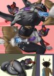 anal anal_penetration antlers black_hair blue_penis blush butt cervine comic cum cum_in_ass cum_inside cum_on_butt cum_on_thighs cum_while_penetrated deer fabianoferreira gay girly green_eyes hair hands-free horn humanoid_penis male orgasm penetration penis purple_penis red_hair sex
Rating: Explicit
Score: 19
User: maxine_red
Date: December 03, 2013