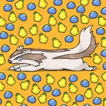 ambiguous_gender bar_emanata black_nose blue_eyes blush bodily_fluids claws closed_frown emanata feet feral finger_claws fingers food frown fruit fur lying mouth_closed multicolored_body multicolored_fur nervous on_front oran_berry pattern_background plant pokemon_berry pupils raised_tail simple_background sitrus_berry snout solo sweat sweatdrop tail tan_body tan_fur toe_claws toes two_tone_body two_tone_fur fuyugaki15 nintendo pokemon generation_3_pokemon linoone mammal pokemon_(species) 1:1 2018 digital_media_(artwork) full-length_portrait portrait