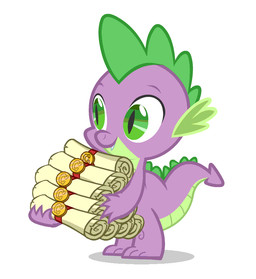 animated cute dragon friendship_is_magic male my_little_pony plain_background scalie scroll solo spike_(mlp) unknown_artist white_background
Rating: Safe
Score: 11
User: Ohnine
Date: June 26, 2011